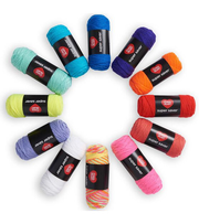 Red Heart Super Saver Brights 93yds Worsted Acrylic Yarn 12 Bundle