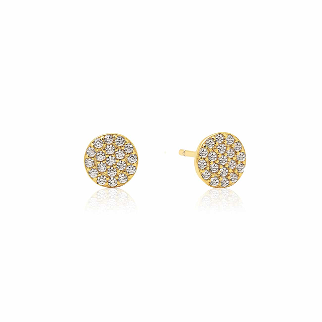 Diamond Disc Studs