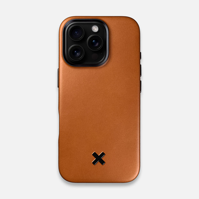 Full Leather Case - Whiskey - iPhone 16 Pro
