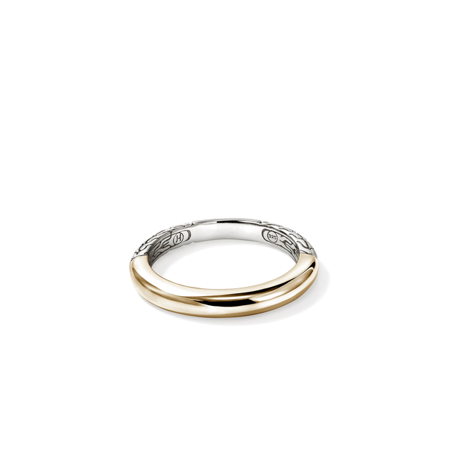 JH Essential Band Ring, Gold, Sterling Silver, 3MM|RZZ98712