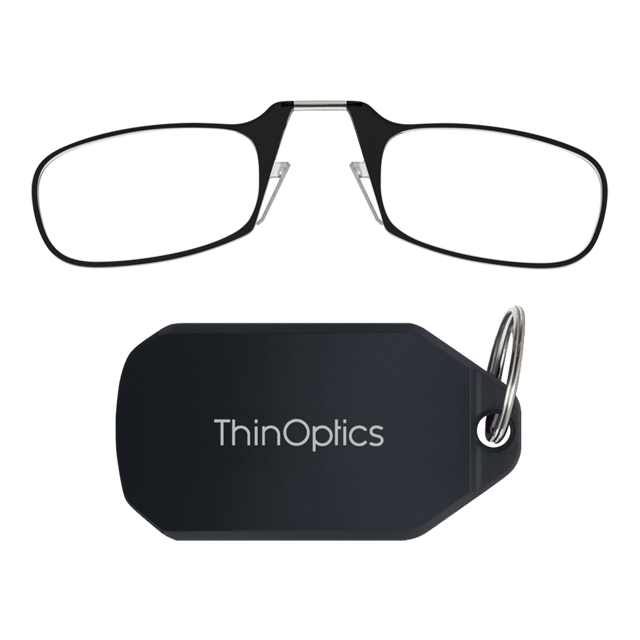 Readers + Black Keychain Case