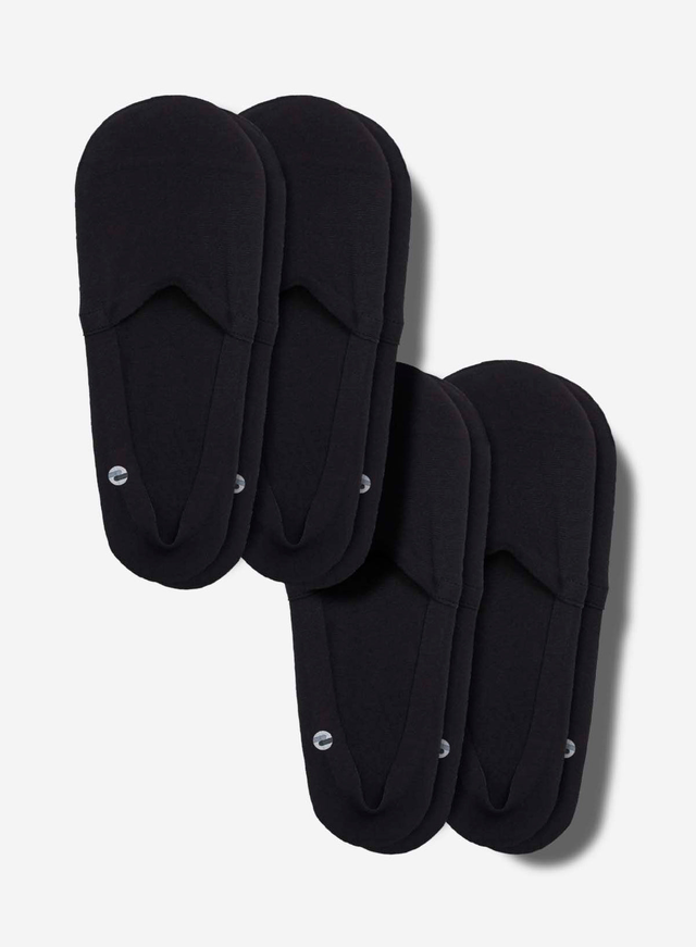 Organic Cotton No Show Socks 4-Pack