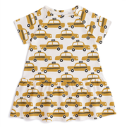 Milwaukee Dress - Taxi Cabs Yellow