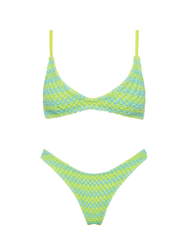 MAIA - FESH Crochet Scoop Bikini Set
