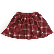 Girlhood Skirt - Crimson Plaid