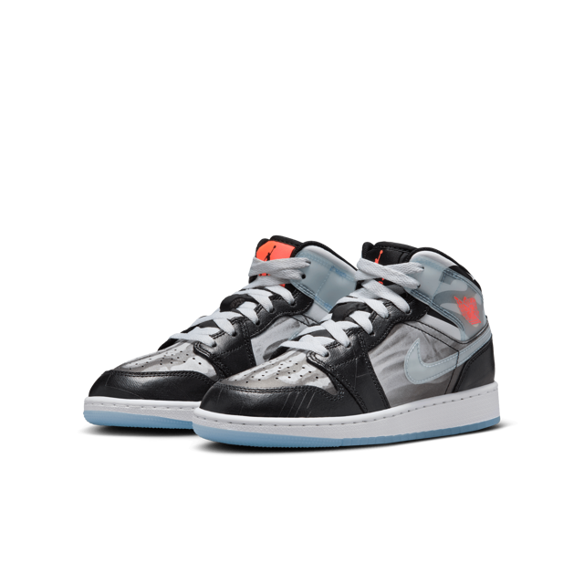 Big Kids' Air Jordan 1 Mid "X-Ray"