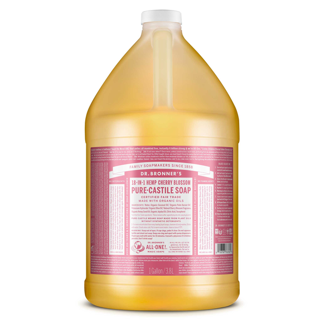 Cherry Blossom - Pure-Castile Liquid Soap