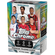 2024-25 Topps Chrome UEFA Club Competitions Soccer Value Box