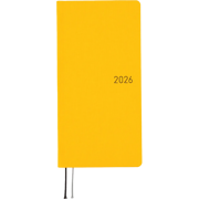 Hobonichi Soft Cover English Book - Colors: Full Moon Yellow - Tall & Slim (Weeks - January Start)