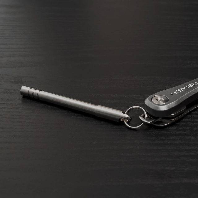 Nano Pen | Stainless Steel | Attach to Keychain or Zipper