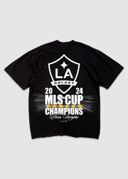 LA Galaxy MLS Champions Tee // Black