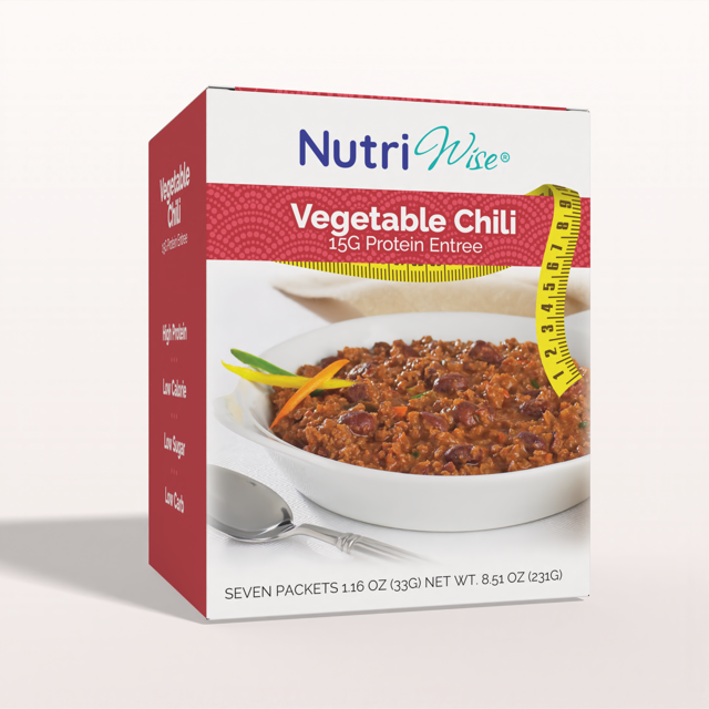 NutriWise Vegetable Chili High Protein Entree (7ct)