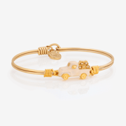 Golden Apple Vintage Truck Bangle Bracelet