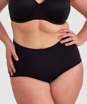 Microfibre Full Brief - Black