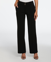 Wide Waistband Wide Leg Pant