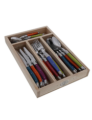 Laguiole By Jean Dubost Maison 24pc Cutlery Set Iridescence | David Jones