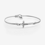 Forever Faith Bangle Bracelet