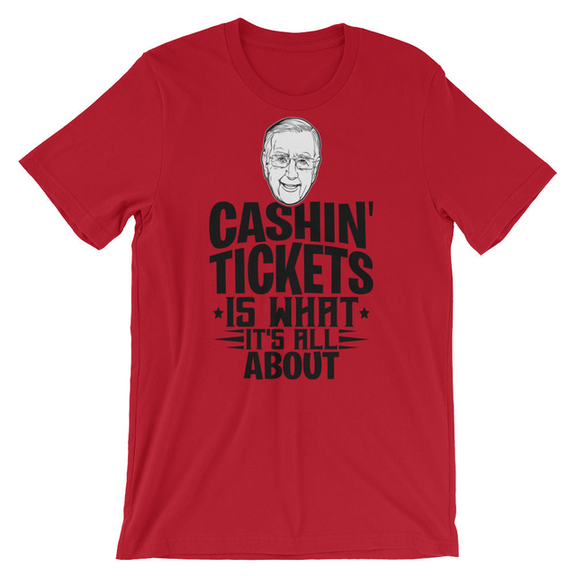 Cashin' Tickets Is What It's All About Shirt