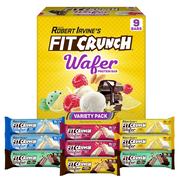 FITCRUNCH Wafer Protein Bars Variety Pack (9ct)