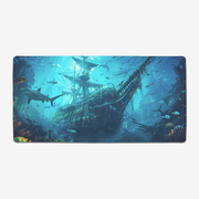 Pirate Shipwreck Extended Mousepad
