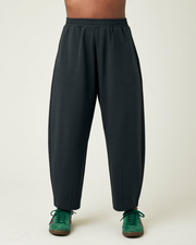 Huxley Slate Cotton Jersey Trousers