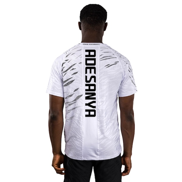 Men's UFC Fusion by Venum White Israel Adesanya Authentic Fight Night Walkout Jersey