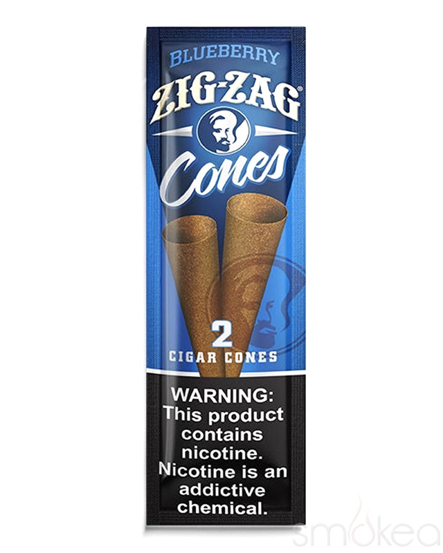 Zig Zag Pre-Rolled Cone Blunt Wraps (2-Pack)