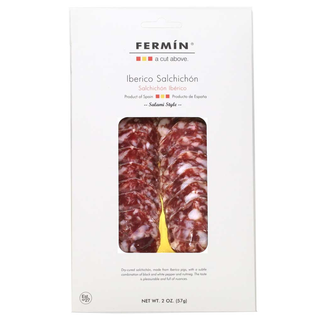 Fermin - Sliced Iberico Salchichon, 2oz (56.7g)