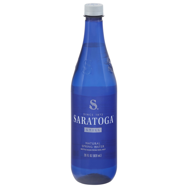 Saratoga Natural Still Spring Water 28 fl oz - 12 Pack