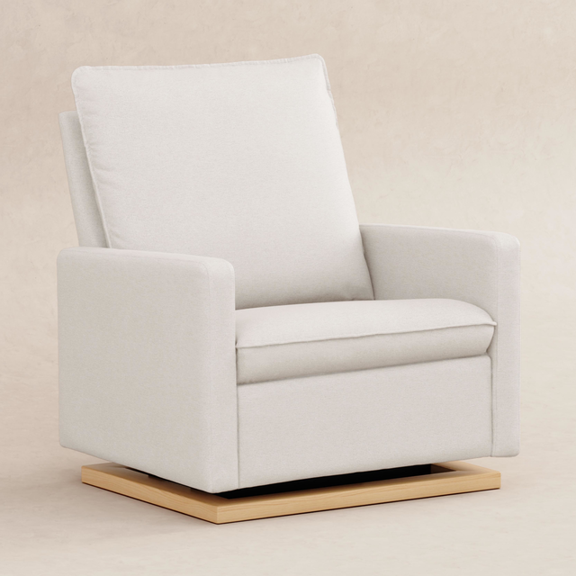 Cali Pillowback Chair and a Half Glider in Eco-Performance Fabric | Water Repellent & Stain Resistant