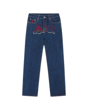 Crystal Running Dog Denim Pant