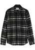 Checked flannel overshirt