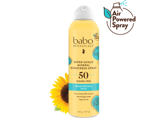 Super Shield Mineral Sunscreen Spray SPF50