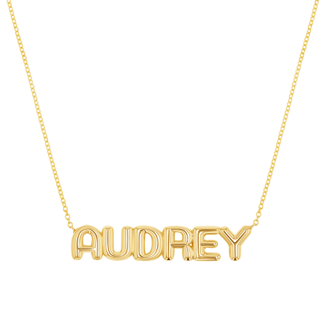 Balloon Name Necklace