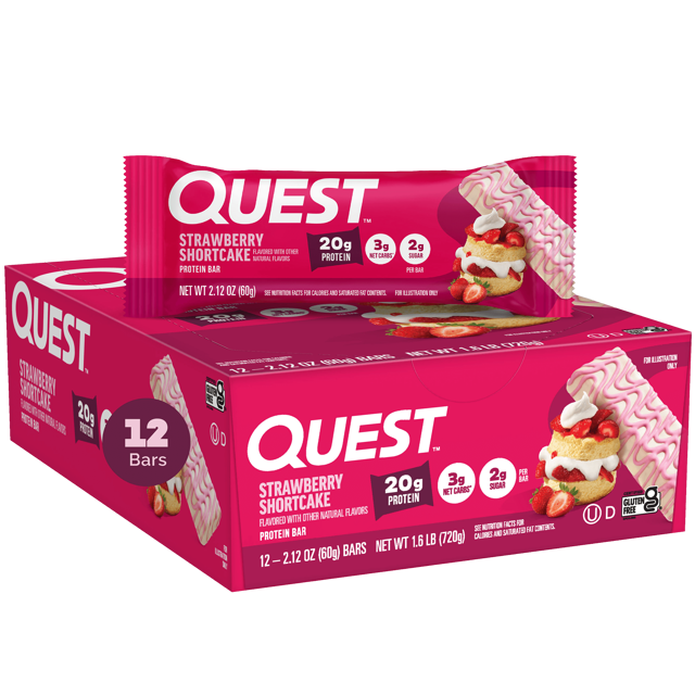 Strawberry Shortcake Protein Bar