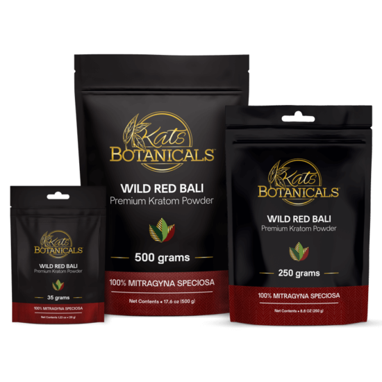 WILD RED BALI KRATOM POWDER