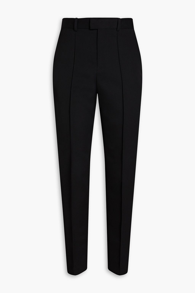 Slimyan slim-fit wool-twill pants - black - One Size