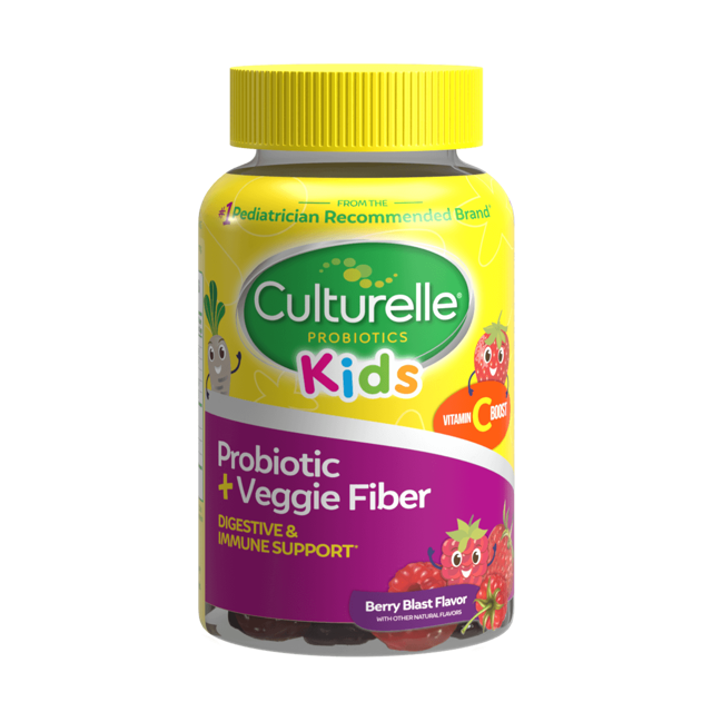 Culturelle® Kids Probiotic + Veggie Fiber Gummies