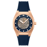 Thomas Earnshaw Discovery Drake Skeleton Automatic Roman Blue