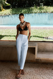 PANTS WITH A HIGH WAIST