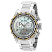 Invicta Reserve Bolt Swiss Ronda 5040.D Caliber Women's Watch w/ Mother of Pearl Dial - 40mm, Steel (90009)