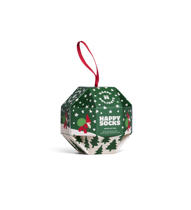 1-Pack Snow Globe Sock Gift Set