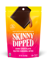 Dark Chocolate Salted Caramel Bites