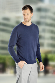 Men's Crew Neck Cashmere Sweater