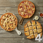 4 Lou Malnati's Thin Crust Pizzas