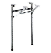 Folding Black Adjustable Poker Table Legs  (Pkg./2)