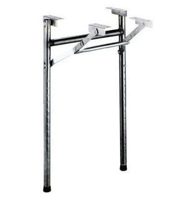Folding Black Adjustable Poker Table Legs (Pkg./2)