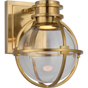 Visual Comfort Chapman & Myers Gracie LED 7 inch Antique-Burnished Brass Single Sconce Wall Light CHD2480AB-CG - Open Box