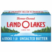 Land O Lakes® Unsalted Butter Sticks, 1 lb