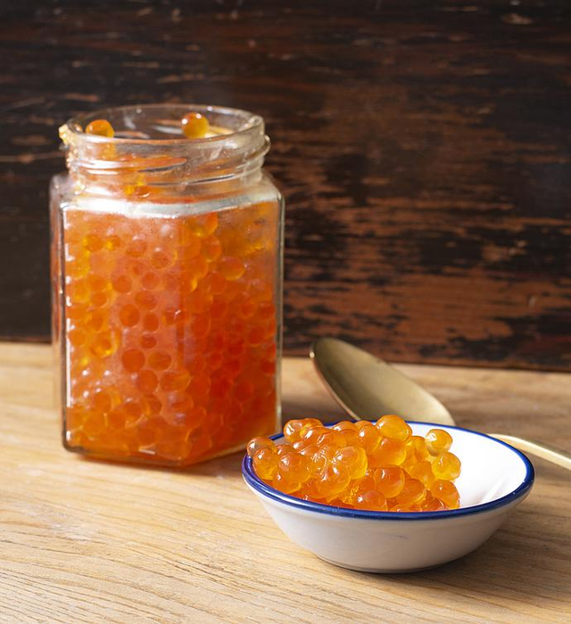 MSC Wild Alaskan Keta Salmon Roe Ikura - 6 oz jars